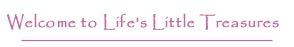 Welcome! Come browse awhile!